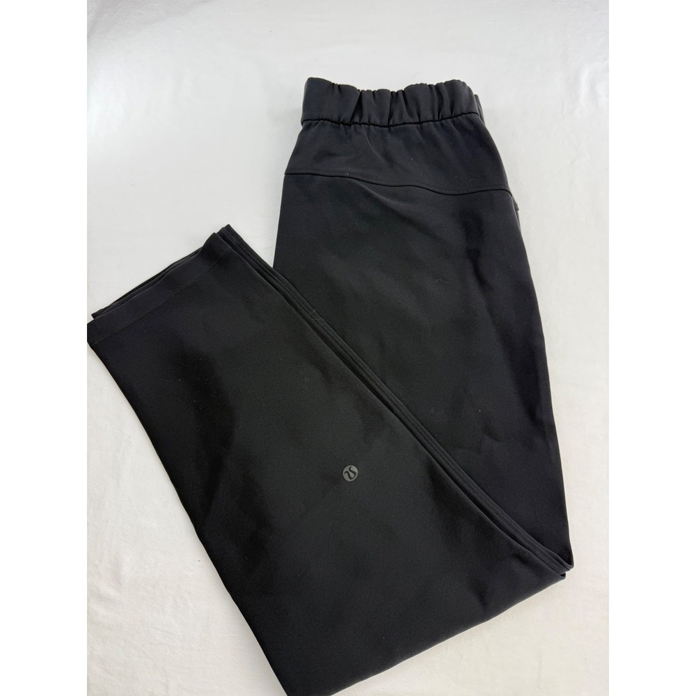 Lululemon On the Fly 7/8 Pant Black Tapered Leg Size 6 W5BPMS